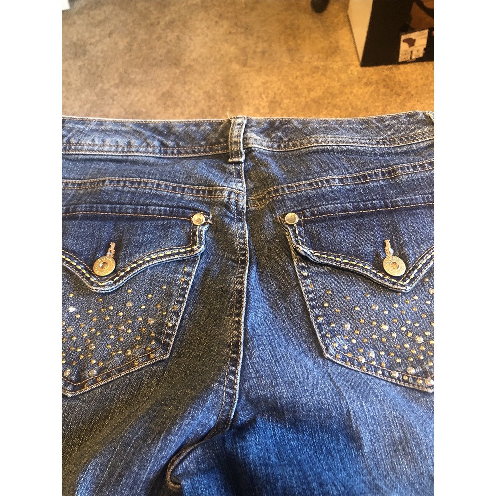 Style & Co Denim jeans Womens Size 4 Curvy Tummy Control Modern Boot Inseam 31 - Picture 12 of 12